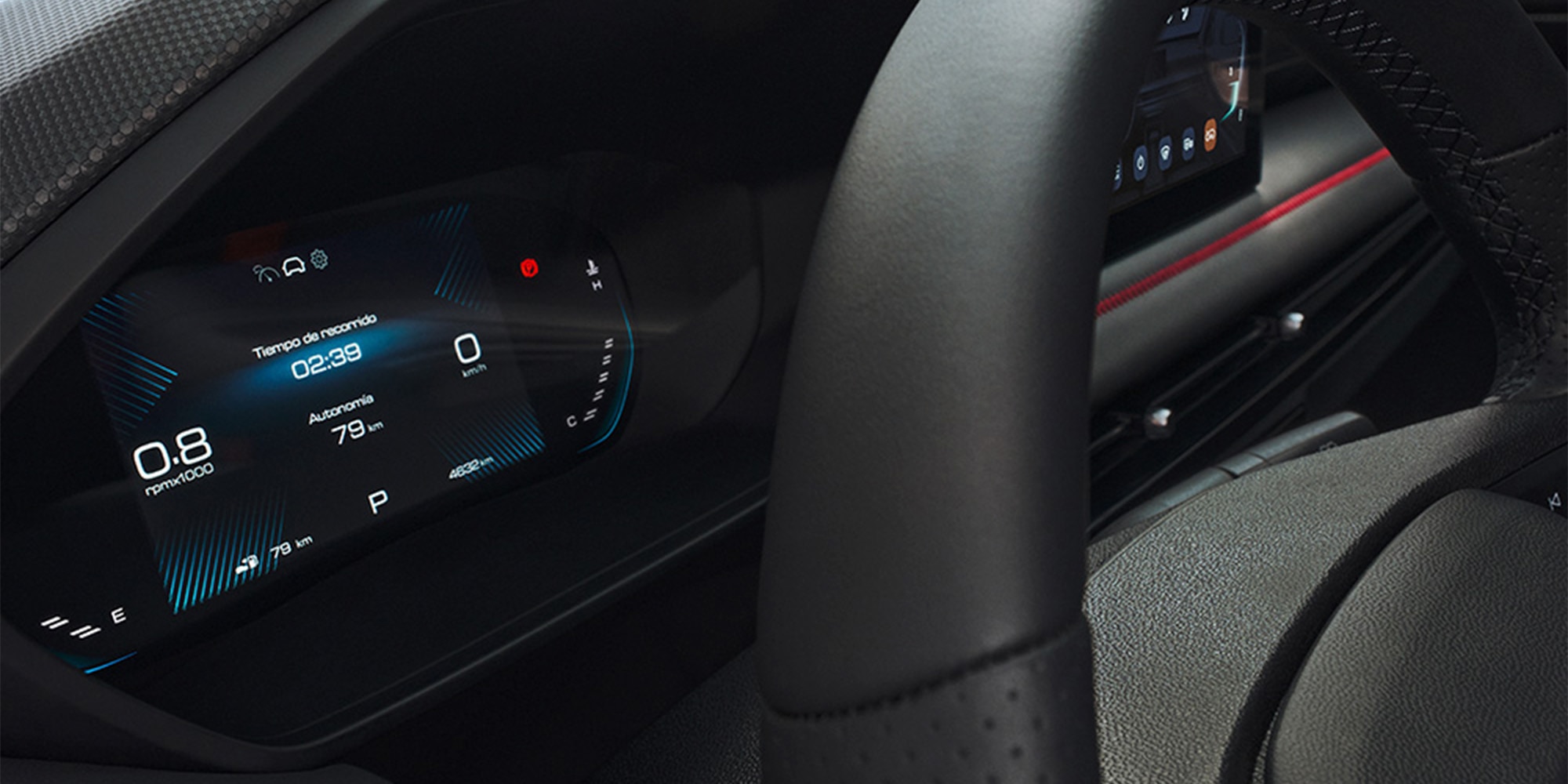 Interior deportivo del nuevo Chevrolet Groove