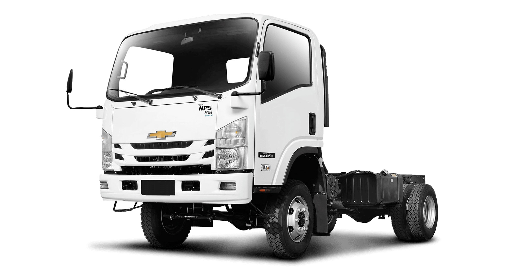 Chevrolet NPS 4X4, listo para cualquier terreno